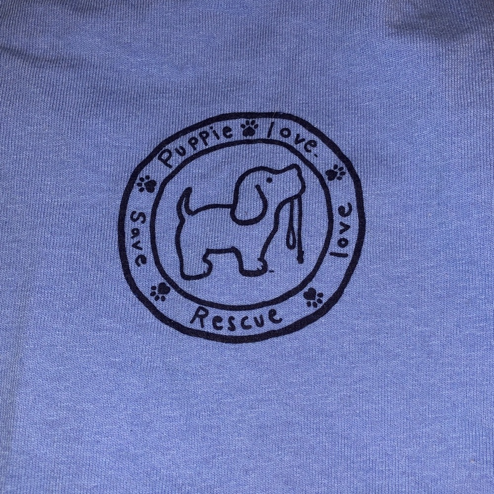 Puppie love long sleeve tee